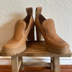 See By Chloe Claudia Platform Pump Brown Size 36